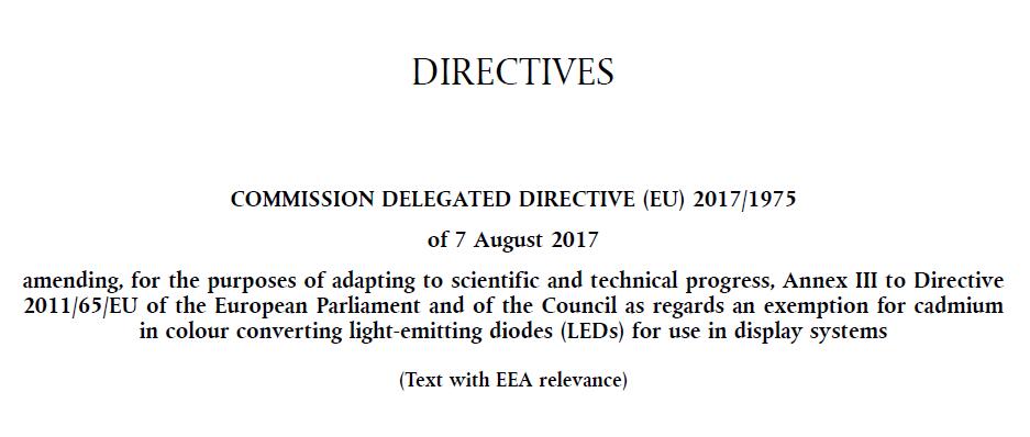 Directives2011/65/EU
